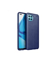 Oppo Reno 4 Lite Uyumlu Kılıf Zore Niss Silikon Kapak (Lacivert)