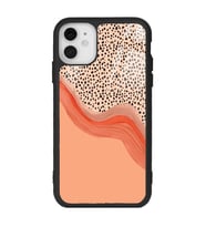 iPhone 11 Nude Benekli Tasarımlı Glossy Telefon Kılıfı
