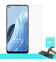 Microsonic Oppo Reno 7 4G Tempered Glass Cam Ekran Koruyucu (Renksiz)