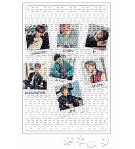 Bts Grubu Puzzle 240 Parça Yapboz