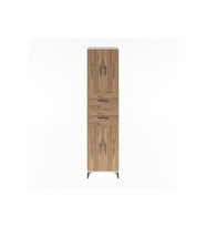 Hyperion Dolap 3 Raflı 2 Çekmeceli 4 Kapaklı 60x44x243 Aytaşı-Çam