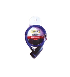 Eko Çelik Halatlı, İzoleli Bisiklet Kilidi - 8mm, 65 Cm