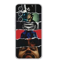 Samsung Galaxy A34 Uyumlu The Weeknd Tasarımlı Şeffaf Telefon Kılıfı