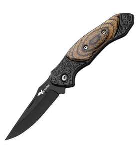 Valkyrie Mini Taktik Katlanır Çelik Outdoor Bıçak – 15.8 cm – Kompakt & Dayanıklı Tasarım Sarı