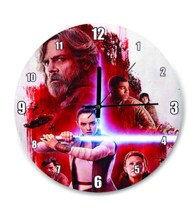 Cakatablo Star Wars Film Afişi Duvar Saati