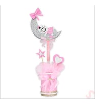 Ay Bebek Masa SüSü, 50cm x 20cm - Pembe (STD)
