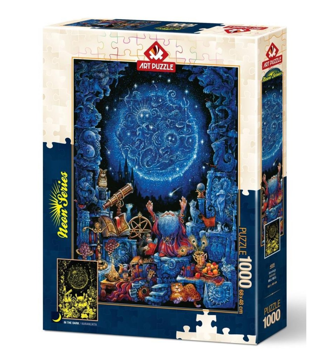 Art Puzzle Astroloji 1000 Parça Neon Puzzle 4325