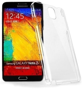 Kvy Samsung Galaxy Note 3 Kamera Korumalı Süper Silikon Kılıf