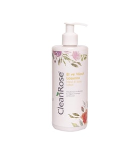 Gül Özlü Pompalı El ve Vücut Losyonu (400 ML)
