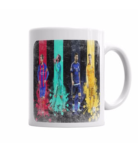 Messi Kupa Bardak Porselen