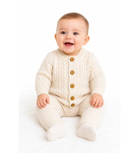 Erkek Bebek Triko Hırka 2851