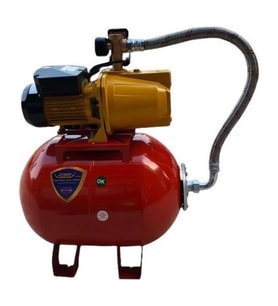 JET 100M 1 HP 5 Kat 6 Daire 24 LT Yatık Tank Kitli Paket Hidrofor