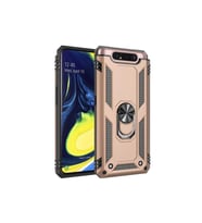 Samsung Galaxy A80 Uyumlu Kılıf Zore Vega Kapak (Gold)