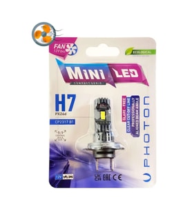 RENAULT Scenic XMOD 2013-2016 ile uyumlu Mini Fanlı H7 Kısa LED Far 16000 lumens