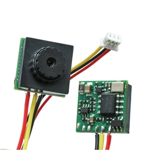 Hello HL-19305 800TVL 1/4 MT499 Sensör Mini Kamera 3.6mm 1280X960P 12x12x10mm