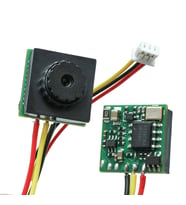 Hello HL-19305 800TVL 1/4 MT499 Sensör Mini Kamera 3.6mm 1280X960P 12x12x10mm