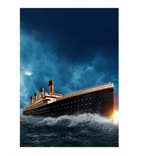 Titanic Dekoratif Mdf Tablo