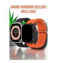 Mey İthalat® Suya ve Toza Dayanıklı 45 MM Akıllı Saat Bildirim ve Cevapsız Çağrı Görüntüleme