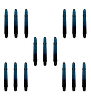 5 Set (15 Adet) 41mm Mavi-siyah (PC) Şeffaf Dart Shaft-şaft.