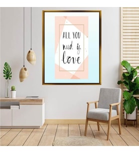 Altın  Çerçeveli tablo n821