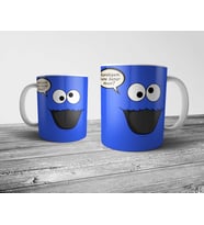 Pixxa Kurabiye Canavarı - Cookie Monster Kupa Bardak Model 2