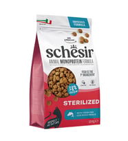 Schesir Monoprotein Balıklı Kısırlaştırılmış Yetişkin Kedi Maması 1,5 Kg