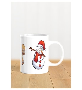 Hediyelik Yeniyıl / Yılbaşı / Noel Baba Baskılı Kupa Bardak