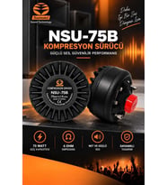 SAMMİ NSU-75 Cami Ünit Ezan Hoparlörü 75 Watt 16 Ohm