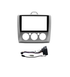 FORD FOCUS 2 MANUEL 1999-2008 UYUMLU 9 INC ANDROID MULTİMEDYA ÇERÇEVESİ - SOKET