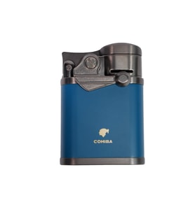 Cohiba 4 Torch Pürmüz Mavi - Gunmetal Puro Çakmağı - TR8952