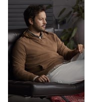 Vizon Erkek Slim Fit Kapüşonlu Triko