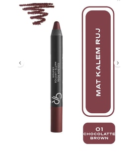 Golden Rose Matte Lipstick  Crayon No:01