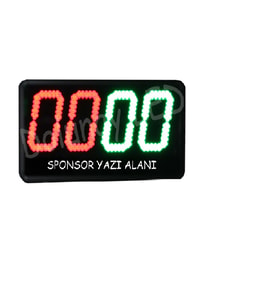 Oyuncu Değiştirme Tabelası 23cm Font (Çift Taraflı)