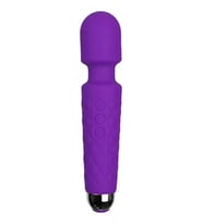 Female Wand Massager Şarjlı Vibratör - Mor