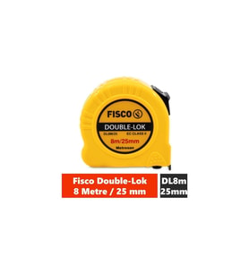 Çelik Şerit Metre 8m/25mm, Dayanıklı ve Hassas Ölçüm Aracı