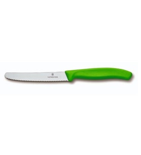 Victorinox Domates Bıçağı 11cm Testere Ağızlı Yeşil