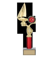 ODAK KUPA - Figürlü Kupalar - Yelken Figürlü Kupalar FG-016 B - 40 cm