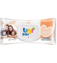 Uni Baby Islak Havlu Aile Kapaklı 90 Lı