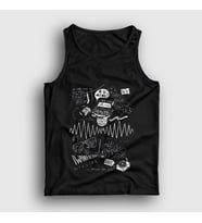 Presmono Unisex Siyah Mine Arctic Monkeys Atlet 14801tt