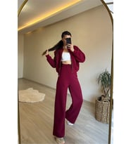 Kadın sweat eşofman ikili oversize takım DPNM018