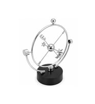 Kişiye Özel Masa Üstü Kinetik Denge Dekoru Hareketli Metal Obje - 24x11cm