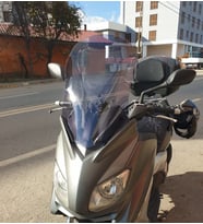 MOTOCAM Yamaha Xmax Ön Cam 2011-2013 Model 55cm Füme Renkli 4mm