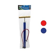 METAL GÖVDE AHŞAP KOL İRAN EL POMPASI 55CM TOP - BİSİKLET - MOTOR AYAKLIK APARATLI (5680)