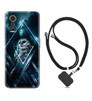 General Mobile GM 21 Pro GM 22 Pro Plus Kılıf Boyun Askılı Silikon Old Owl 1649