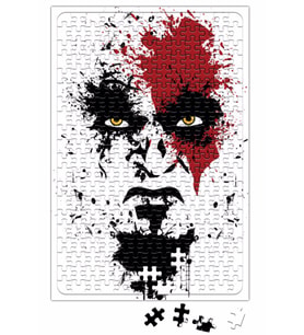 God of War Kratos KK Puzzle 240 Parça Yapboz