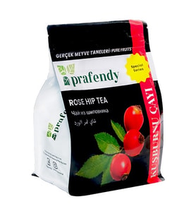 PRAFENDY KUŞBURNU ÇAYI - GERÇEK MEYVE TANELİ 1000 GR