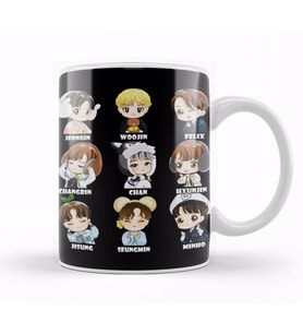 Stray Kids Chibi All Members Kupa Bardak Porselen