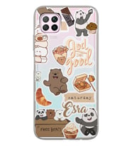 Huawei Good Stickers Tasarımlı Şeffaf Telefon Kılıfı