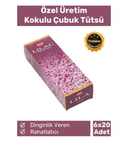 Özel Üretim Dinginlik Veren Meditasyon Çakra Enerji Rahatlatıcı Kokulu Çubuk Tütsü 6 x 20 Adet
