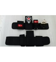 ÖZEL GÜVENLİK TESİSAT BEL KILIFI(+)ÖZEL GÜVENLİK ROZETLİ CÜZDANI(+)ÖZEL GÜVENLİK PALASKASI (3-AD) URUN,SATINAL,SIVILE SATILMAZ.